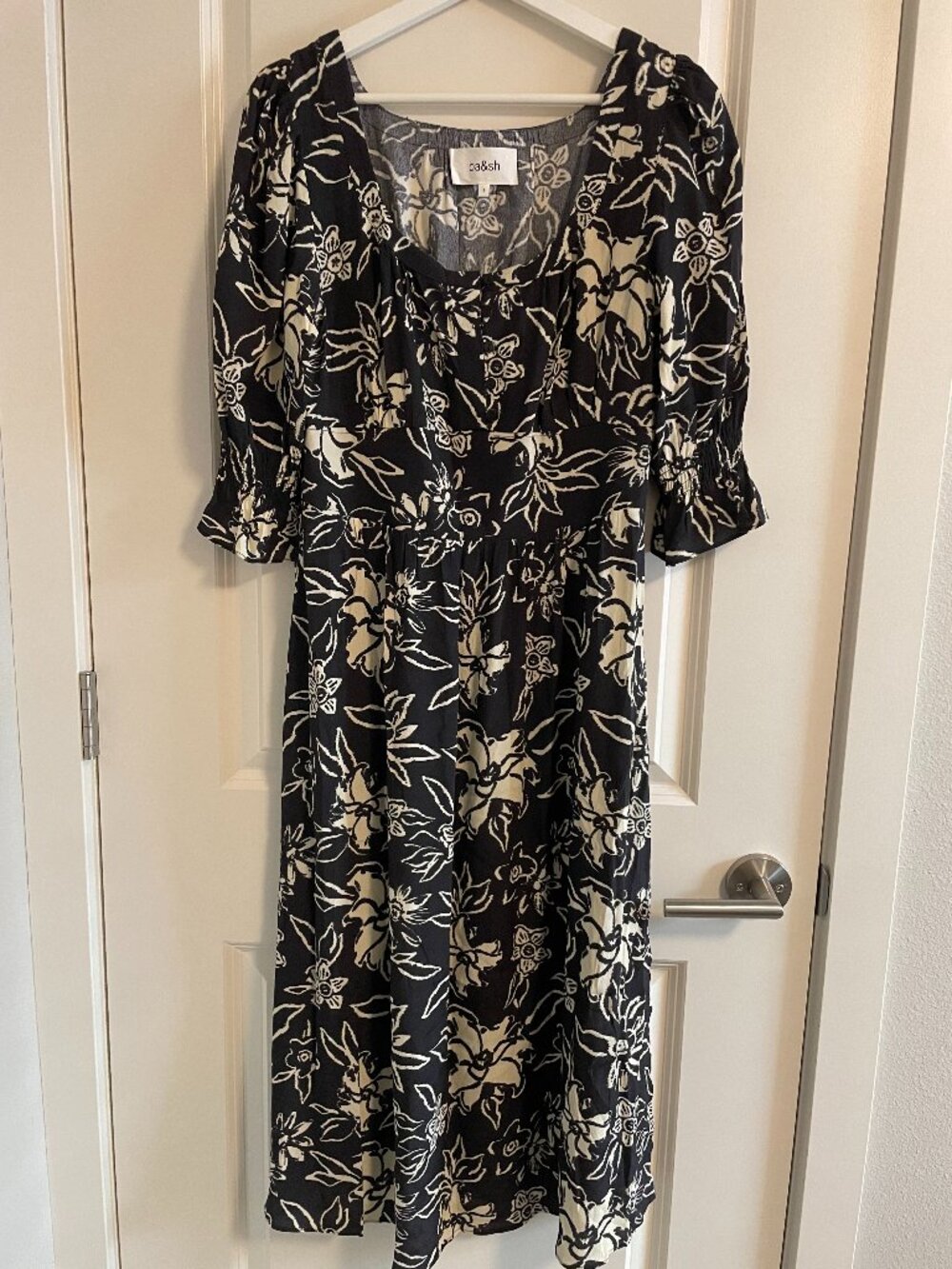 NWT ba&sh Shaya midi dress size 3
